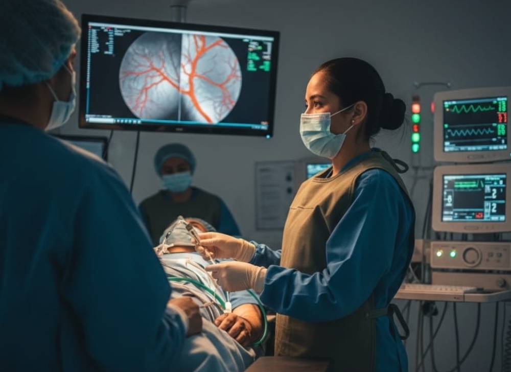 Cuidado Intervencionista Auxiliar de Enfermería en Hemodinamia ​Bogotá, Colombia