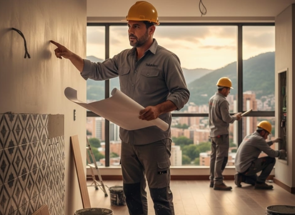 Maestro de Obra Especializado Liderazgo en Remodelación Residencial de Alto Nivel ​Medellín, Colombia