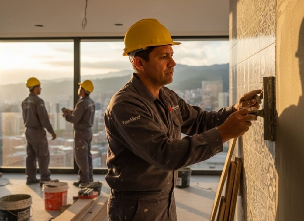 Oficial de Construcción y Albañilería Transformación de Espacios Residenciales de Calidad ​Medellín, Colombia ​